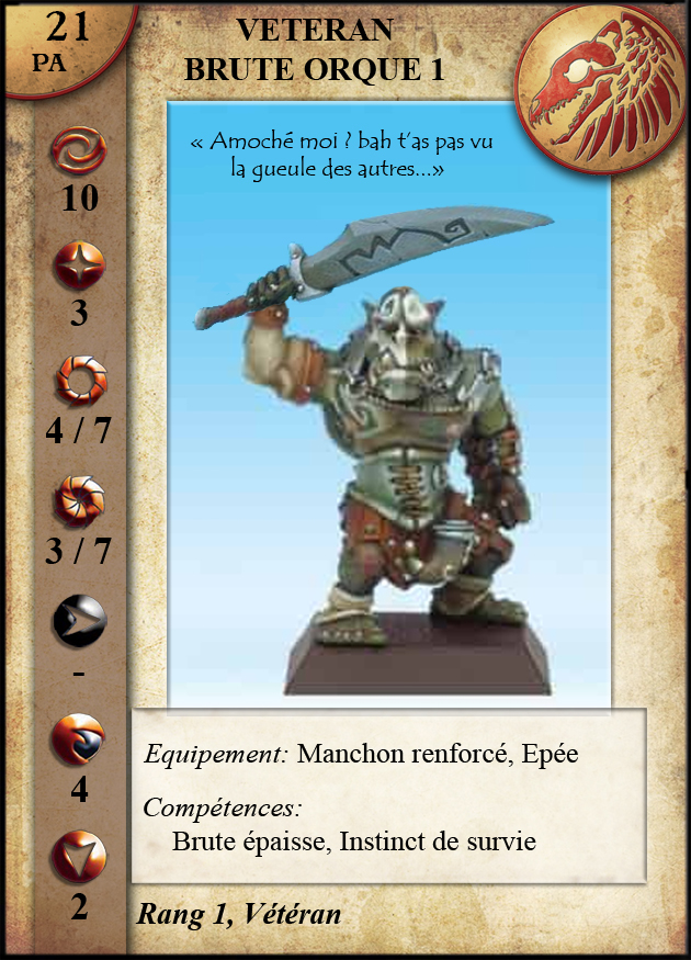 Vétéran Brute Orque 1 (Épée)
